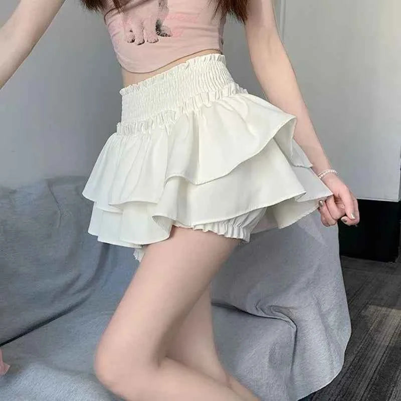 Women's Layered Ruffle Skort