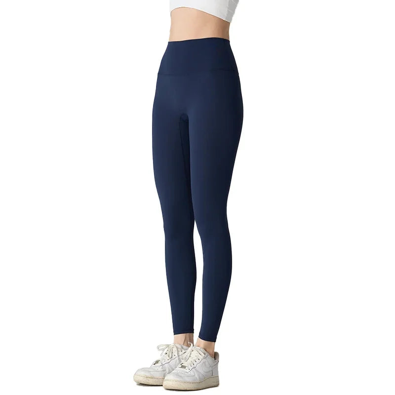 Women's High Waist Quick-Drying Breathable Yoga Leggings for Fitness