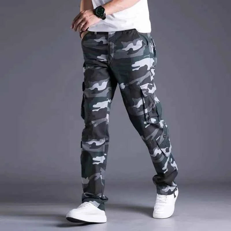 Men's Tactical Cargo Pants Urban Camo