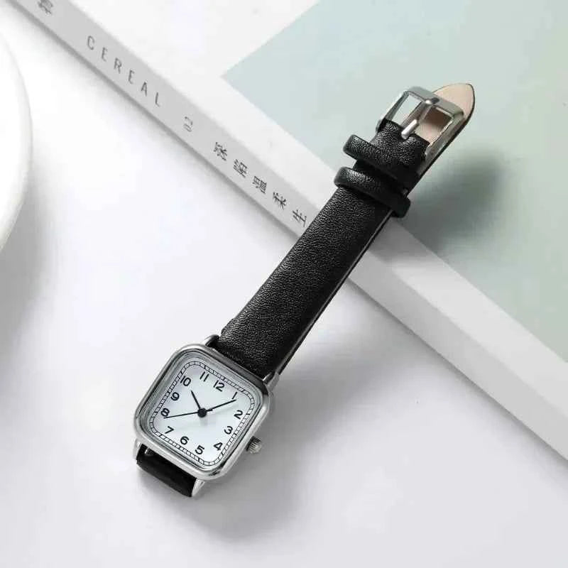 Square Alloy Watch for Stylish Elegance