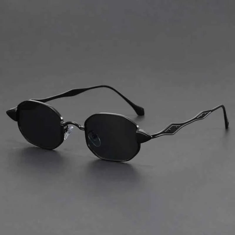 Stylish Titan Edge Sunglasses for Ultimate UV Protection Deep Black