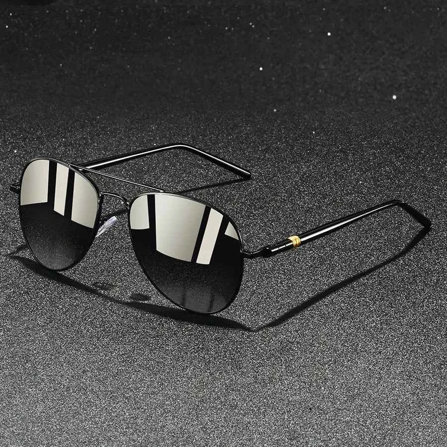 Classic Aviator Sunglasses for Stylish Protection Black