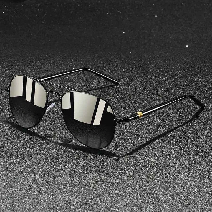 Classic Aviator Sunglasses for Stylish Protection Black