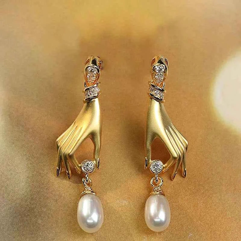 Elegant Ethereal Drop Earrings
