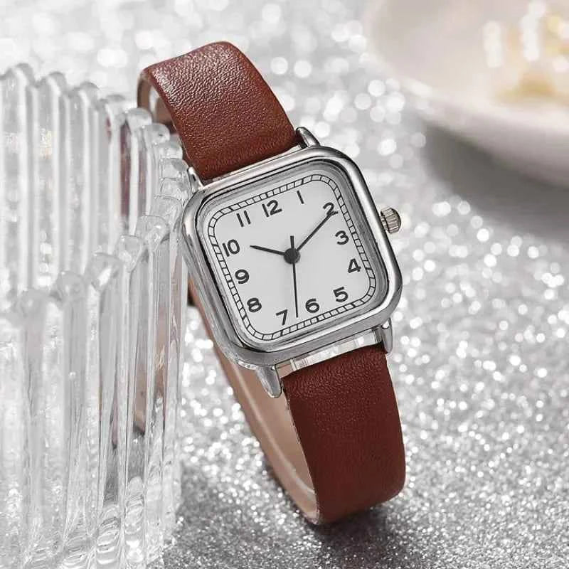 Square Alloy Watch for Stylish Elegance