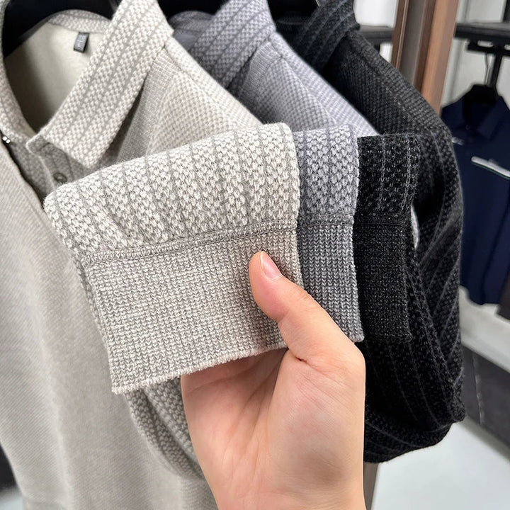 Men's Thickened Two-Piece Shirt Set