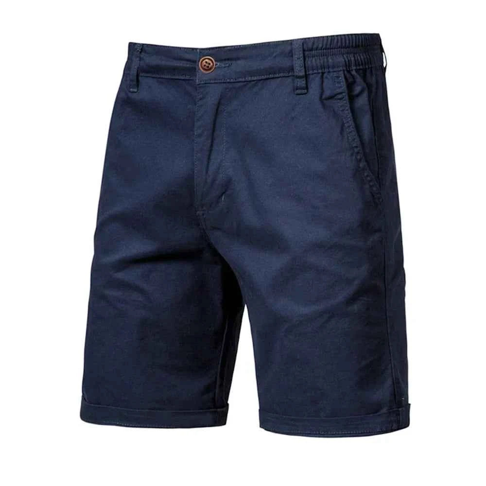 Wyatt | Smart Casual Shorts for Effortless Summer Style Navy