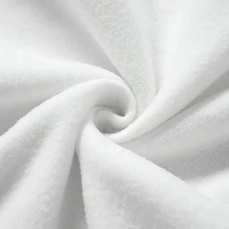 Grim julesweatshirt med rund hals til mænd - design med julemand og haj, store størrelser