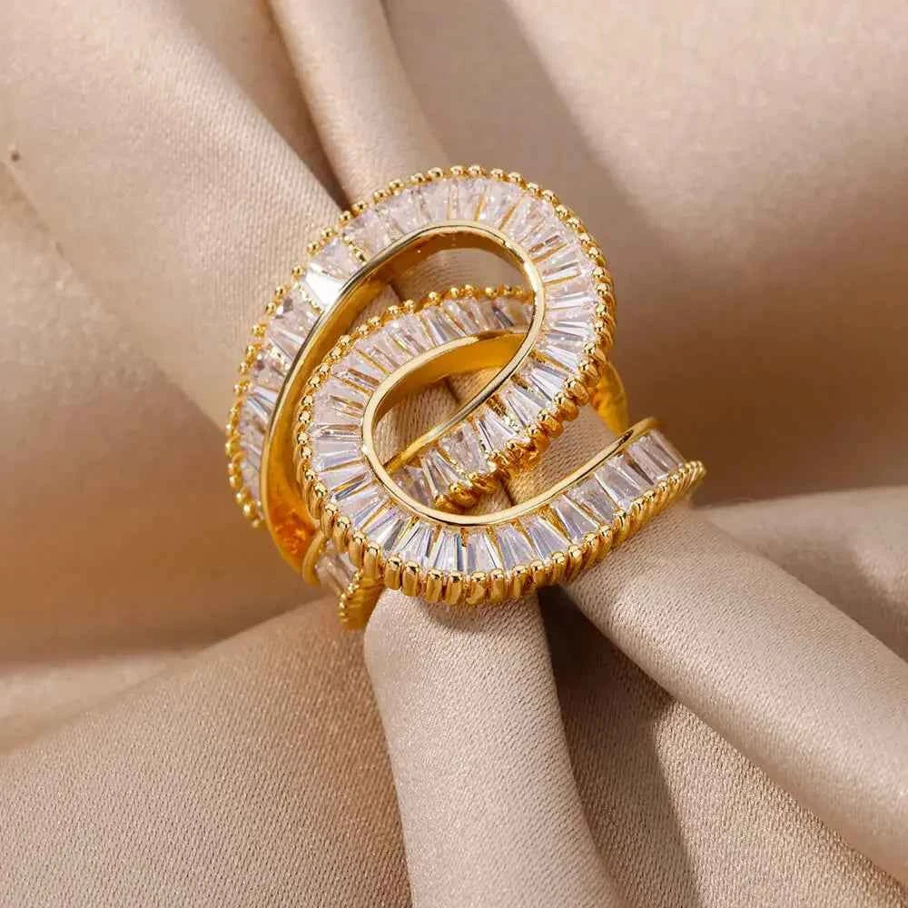 Adjustable Roma Loop Ring