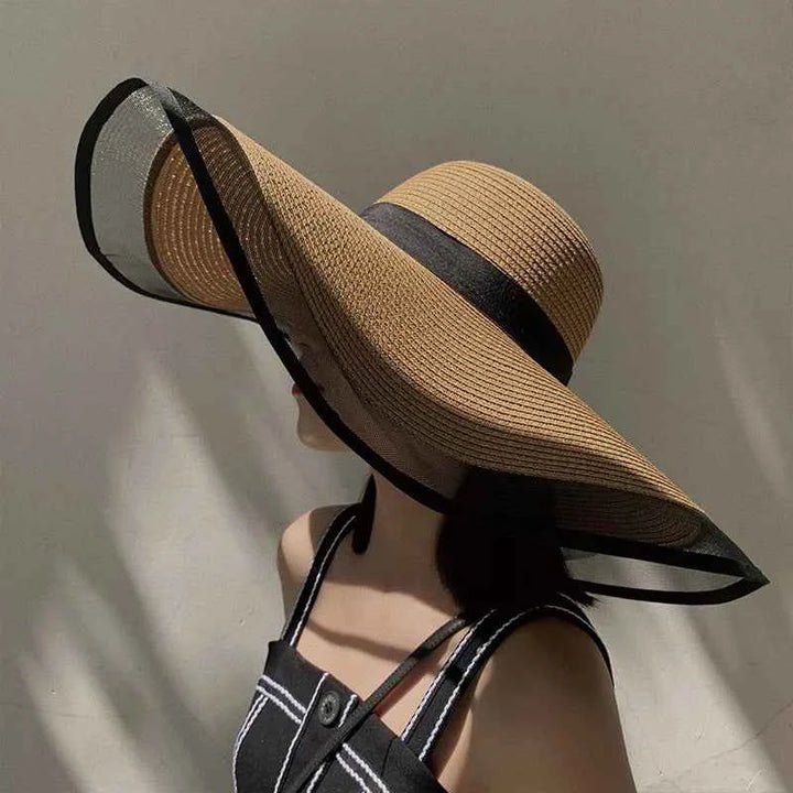 Wide Brim Sun Hat for Stylish Outdoor Protection Sand