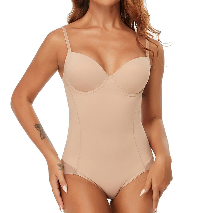Kim | Women's Underwire Corrective Body Shaper Beige