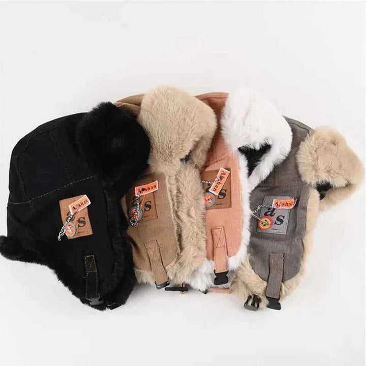 Standard Fit Trapper Hat with Ear Flaps and Fur Lining