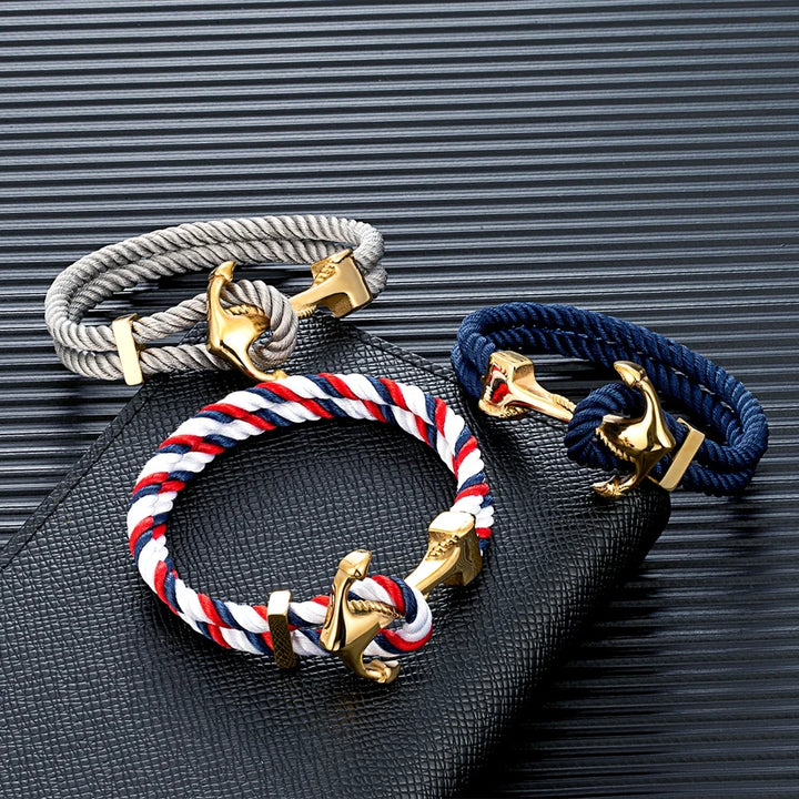 Durable Anchor Rope Bracelet