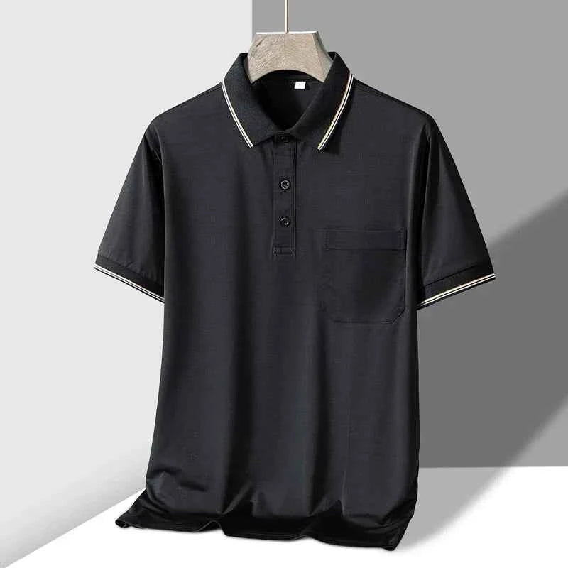 Men's Classic Polo Shirt - Stratford Style Black