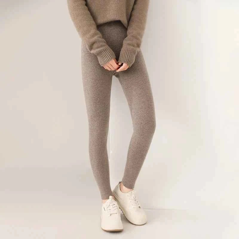 Women's Knit Leggings - Stylish and Comfortable