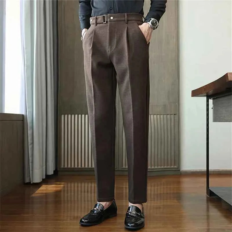 Men's Stylish Wool Trousers