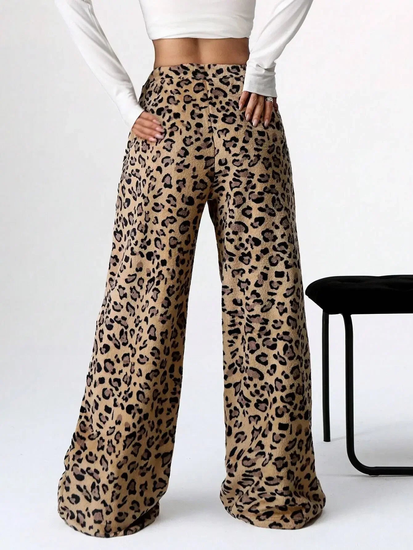 Women's Leopard Print Lounge Sweatpants