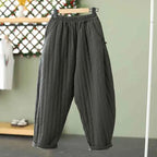 Women's Ultra-Warm Quilted Harem Pants