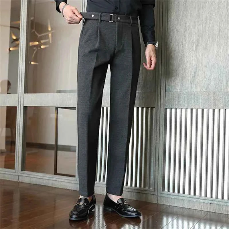 Men's Stylish Wool Trousers