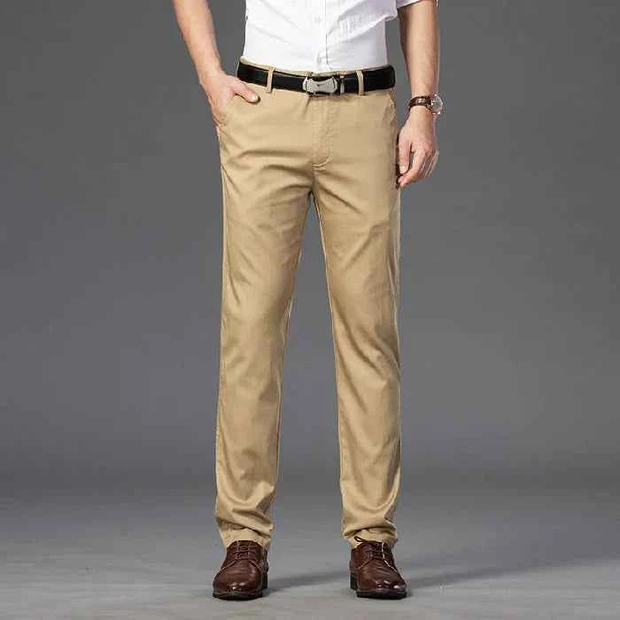 Men's Stretch Chino Pants Khaki