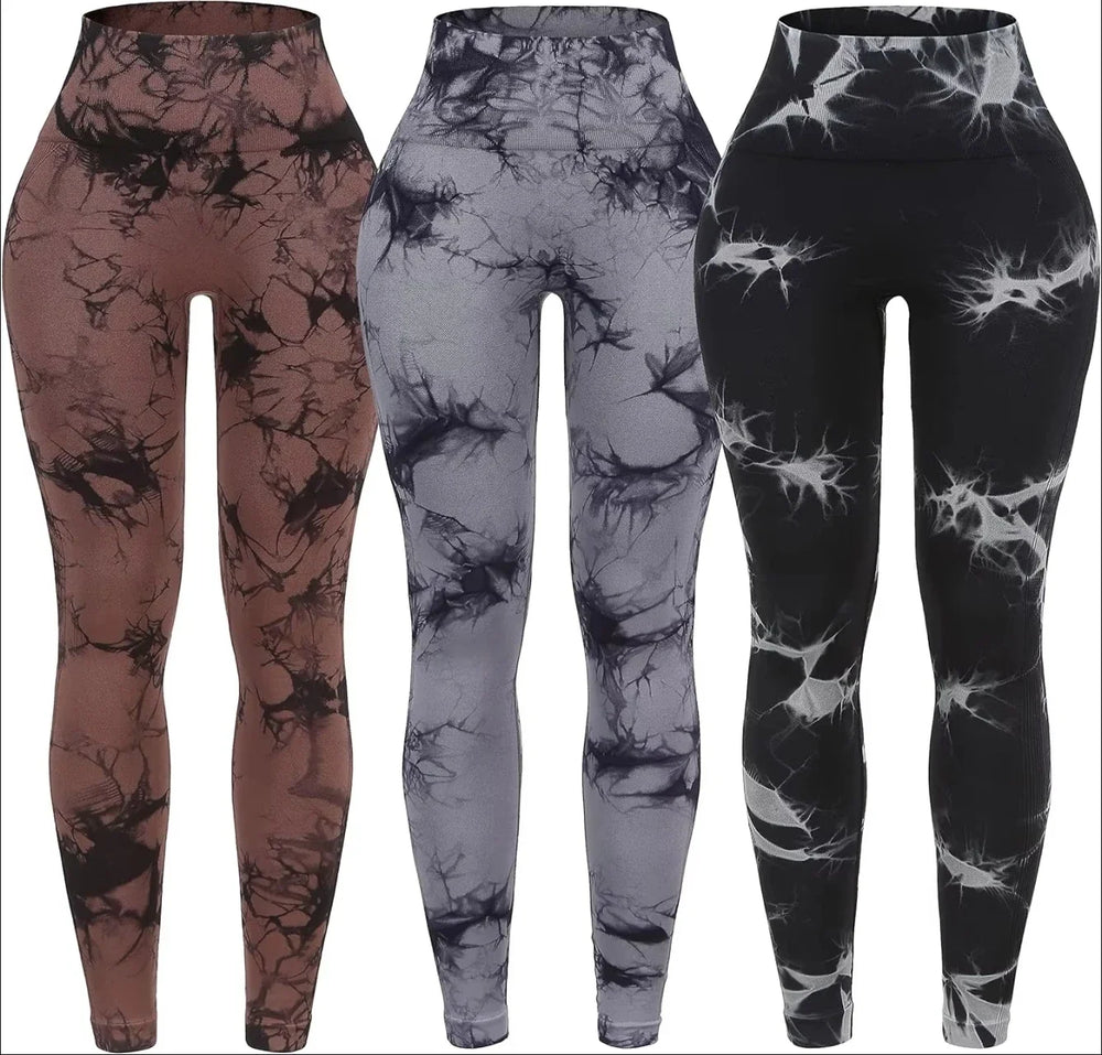 Women's High Waist Seamless Yoga Leggings, Push Up Sports Tights