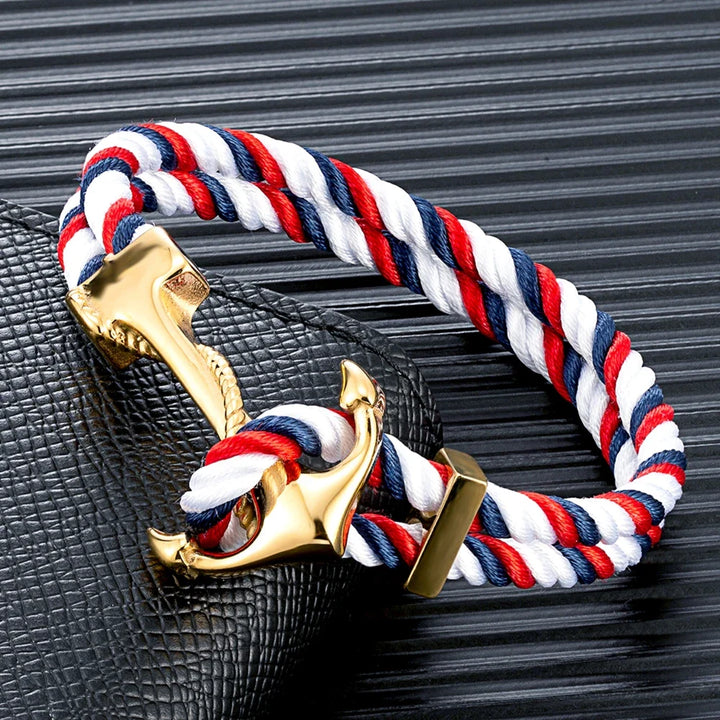 Durable Anchor Rope Bracelet USA