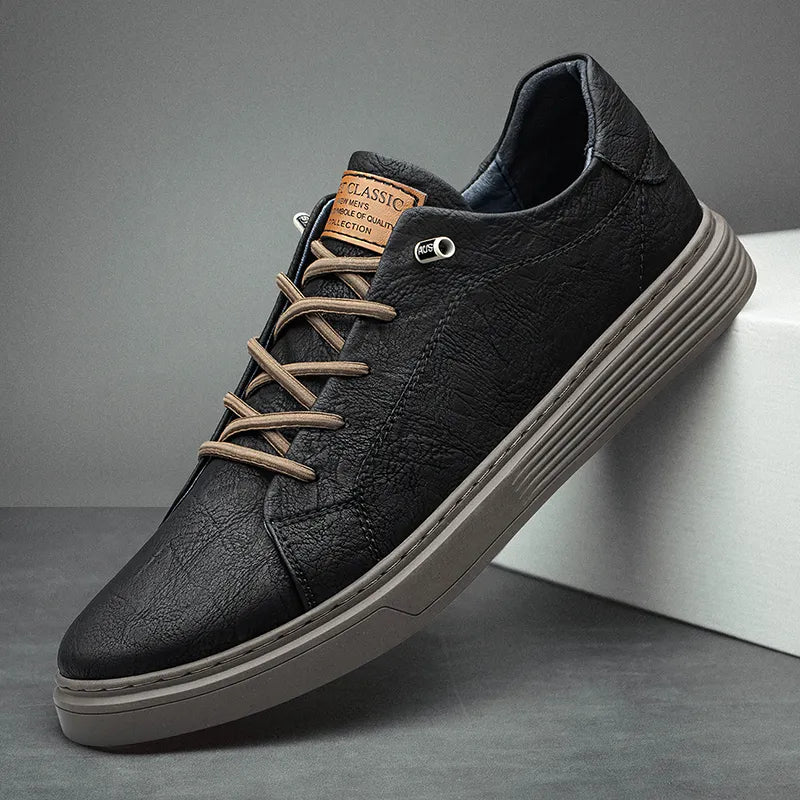 Carter | Classic Comfortable Sneakers for Men Black
