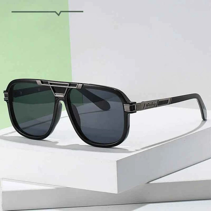 Retro Nightfall Sunglasses for Stylish Look Black