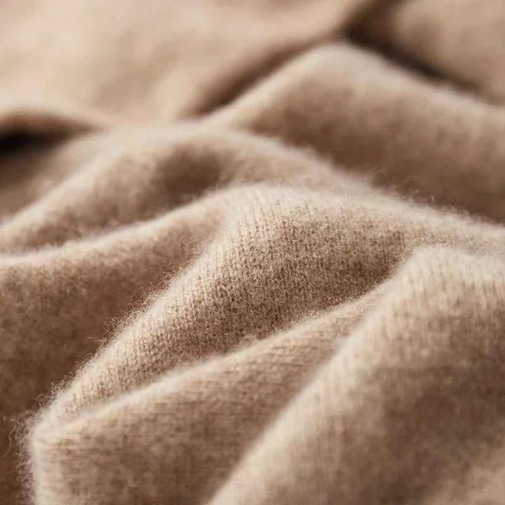 Men's Wool Hoodie - Stylish and Cozy Knitwear