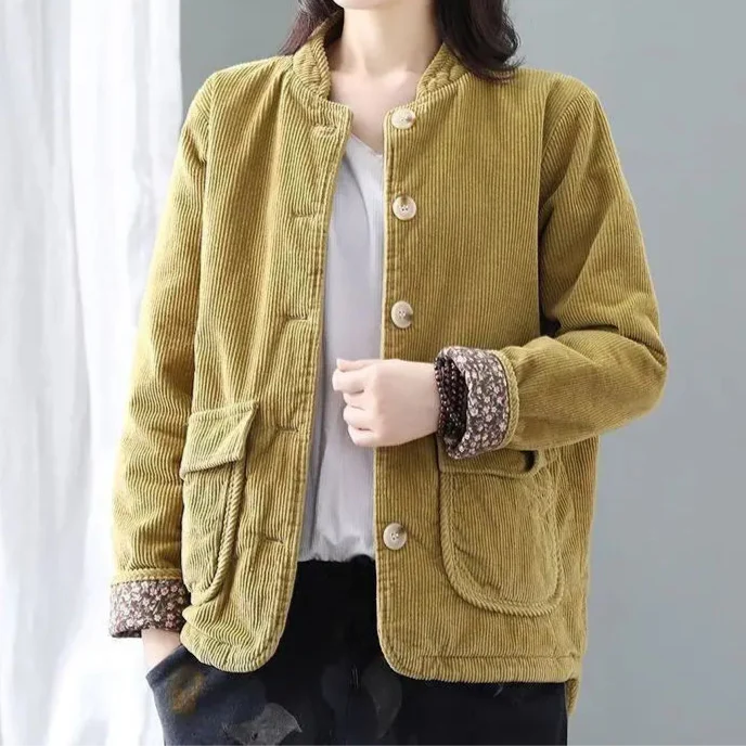 Women's Corduroy Jacket - Stylish and Comfortable Outerwear