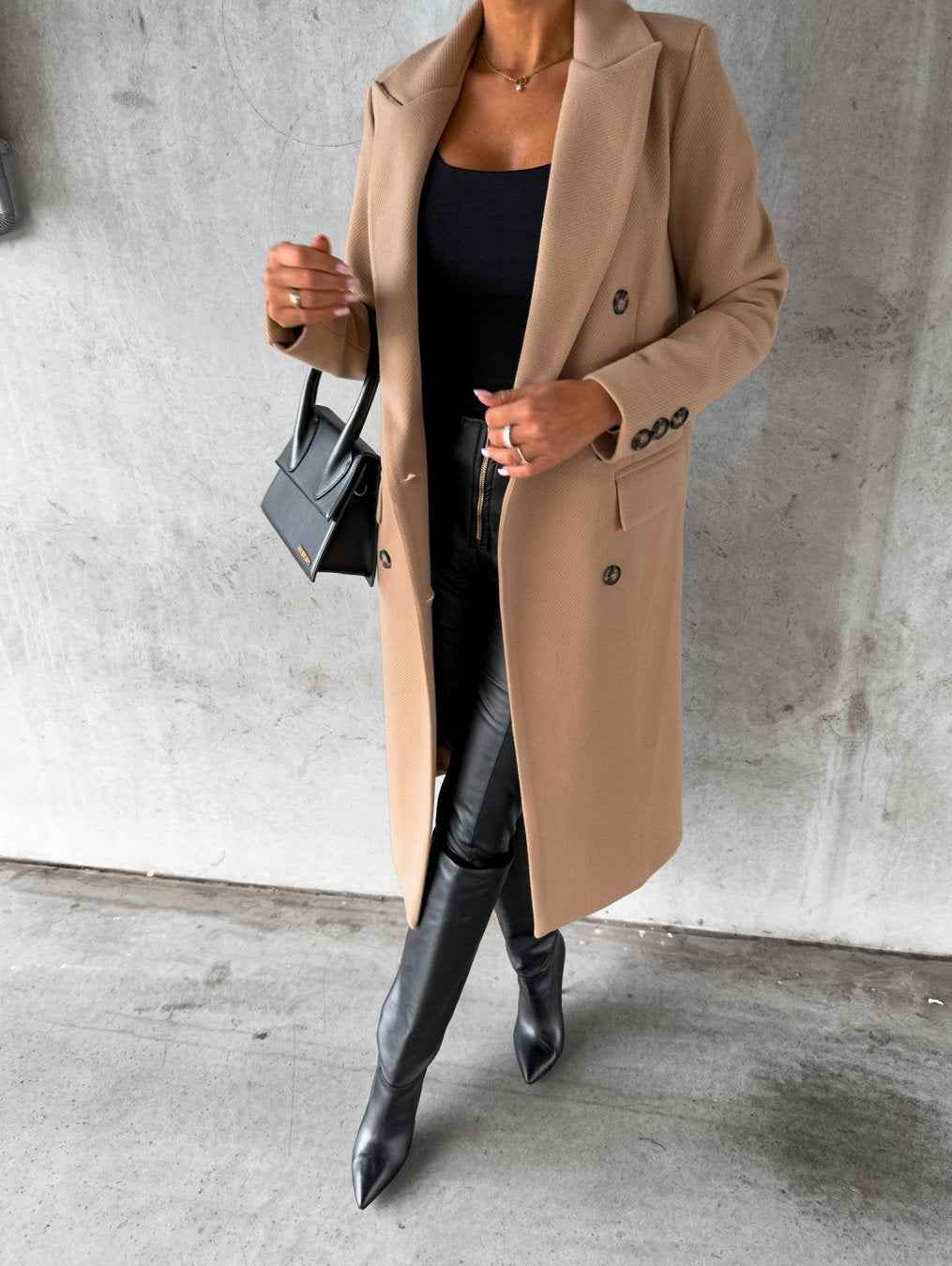 Women's Elegant Wool Coat