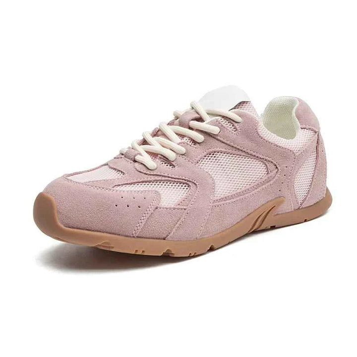 Women’s Genuine Leather Retro German Trainers Shoes