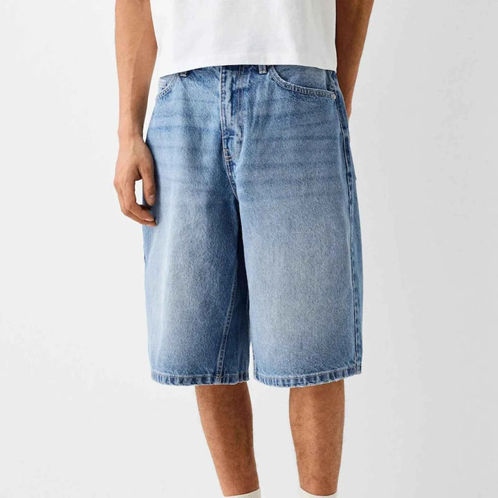 Men's Baggy Denim Jeans Blue