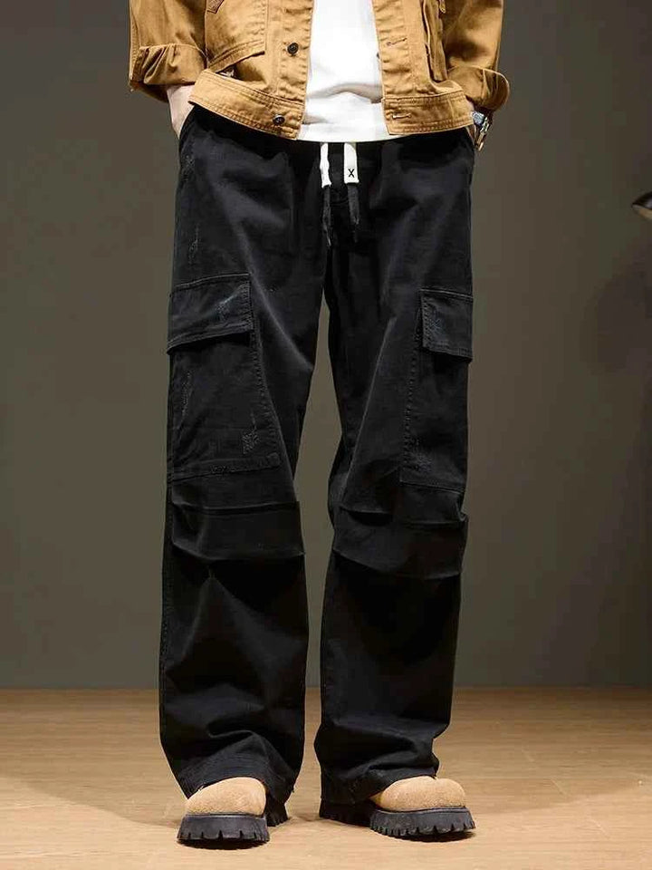Men's Cargo Pants - Ridgeline Style Black