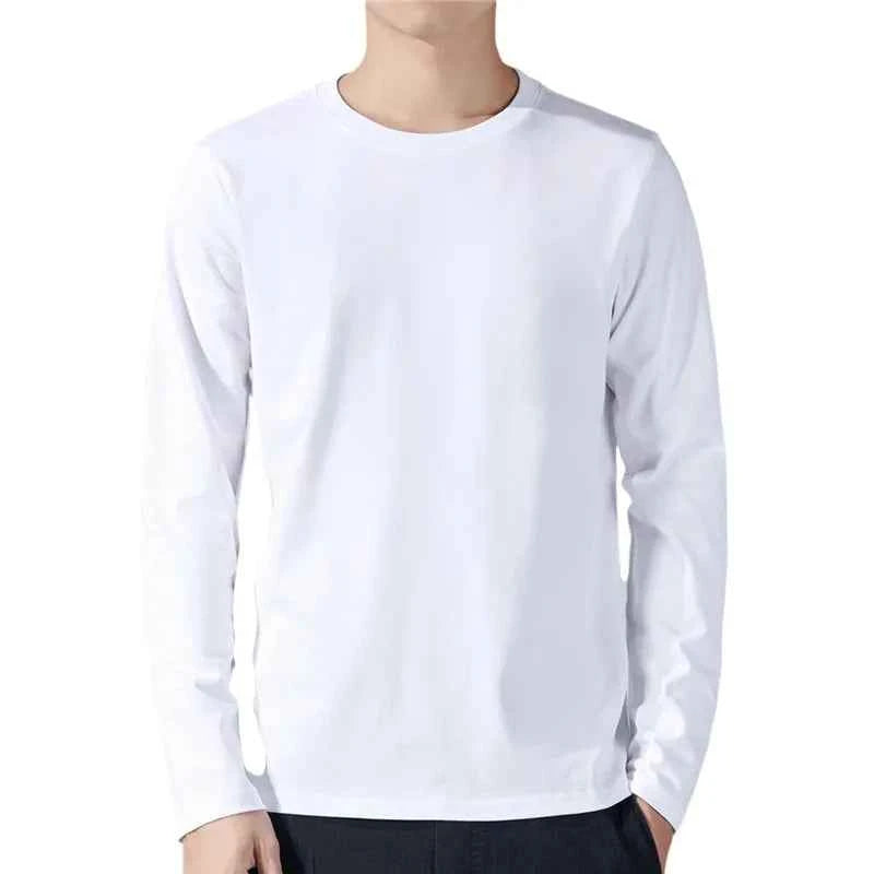 Men's Long Sleeve Cotton T-Shirts