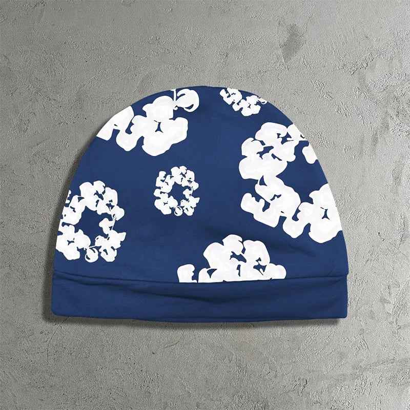 Harper | Unisex Double Layer Pullover Hat – Streetwear Beanie Cap Blue