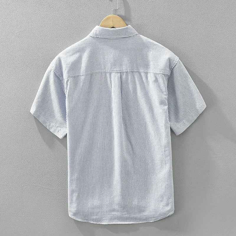 Men's 100% Cotton Button-Up Shirt