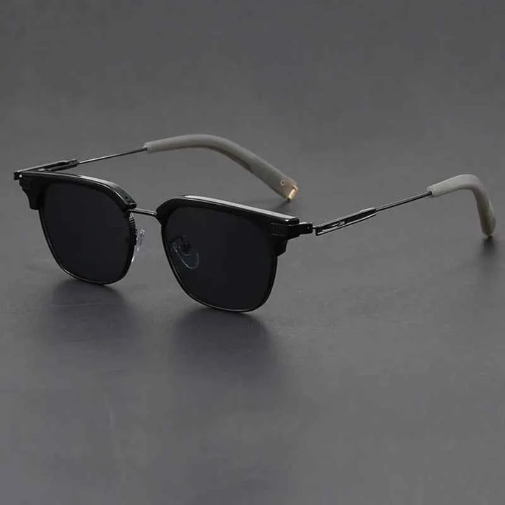 Stylish Browline Sunglasses for Trendy Looks Black