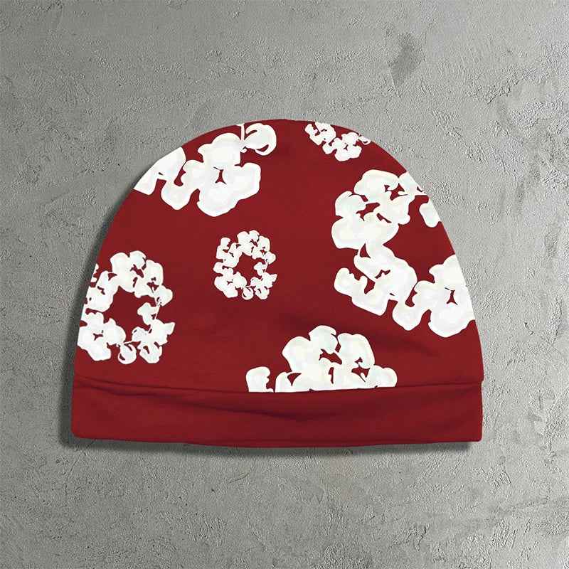 Harper | Unisex Double Layer Pullover Hat – Streetwear Beanie Cap Red