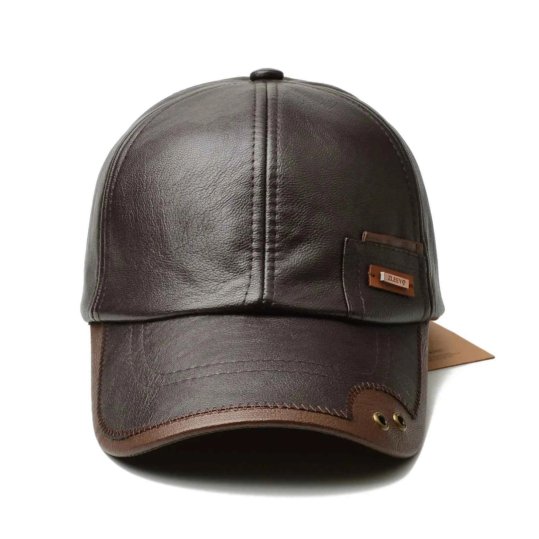 Premium Leather Cap