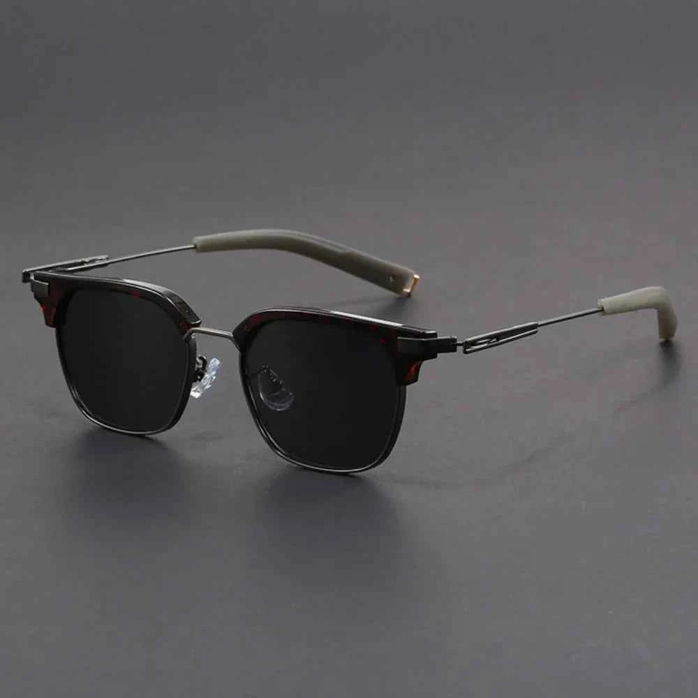 Classic Clubmaster Style Sunglasses for Timeless Fashion Black