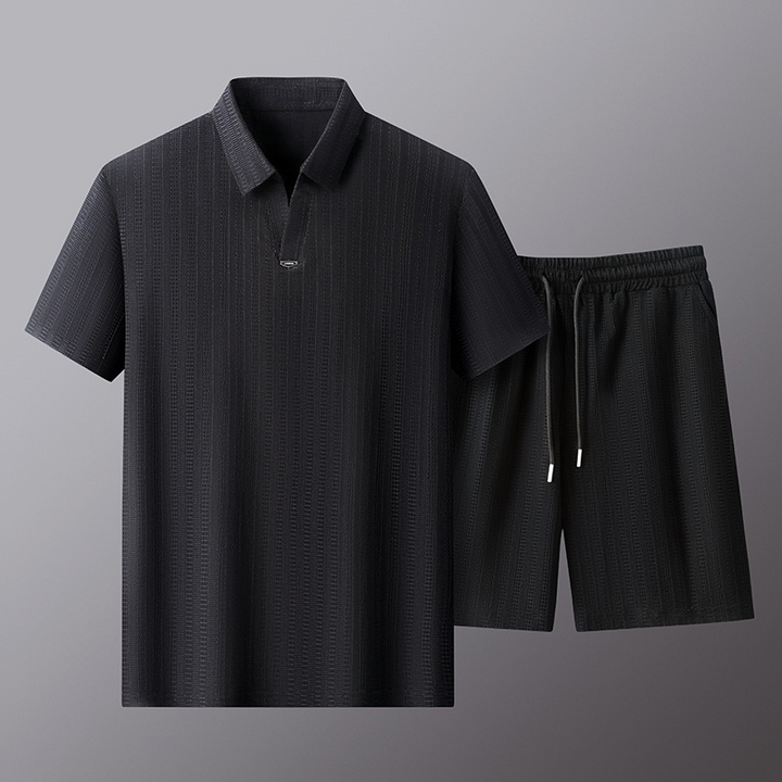 Premium Polo Set for Ultimate Comfort Black