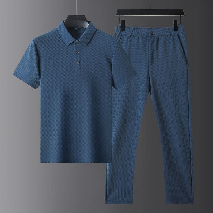 Premium Polo Set for Ultimate Comfort Navy Blue
