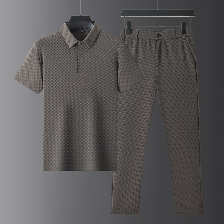 Premium Polo Set for Ultimate Comfort Brown