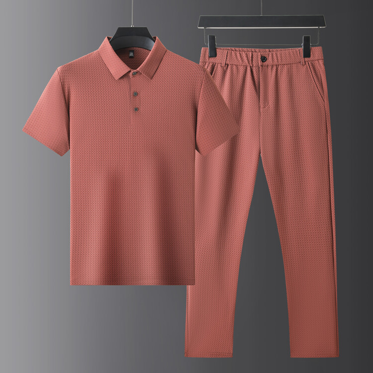 Premium Polo Set for Ultimate Comfort Coral