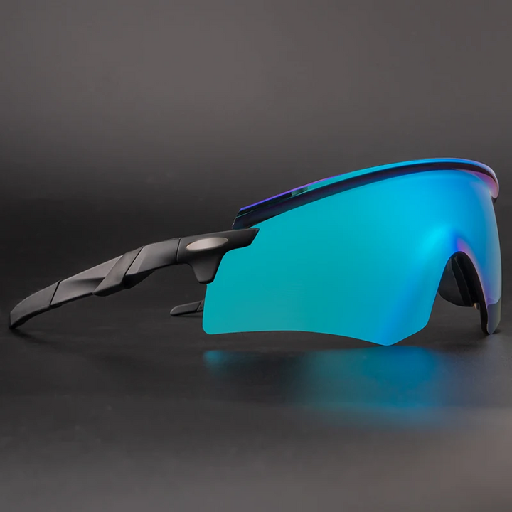 Polarized Solar Adventure Sunglasses Ocean Black
