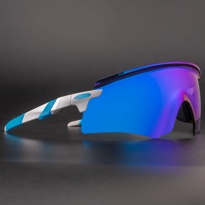 Polarized Solar Adventure Sunglasses Skyline Blue