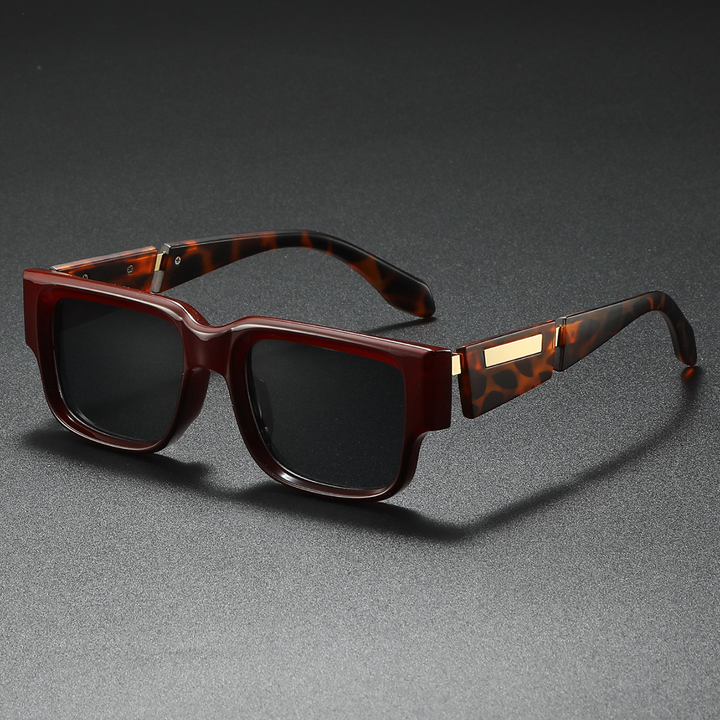 Polarized Astralux Sunglasses for Ultimate UV Protection Red Gray