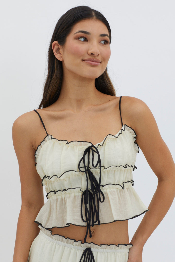 Cianna | Women's Two-Piece Summer Outfit – Top and Long Skirt