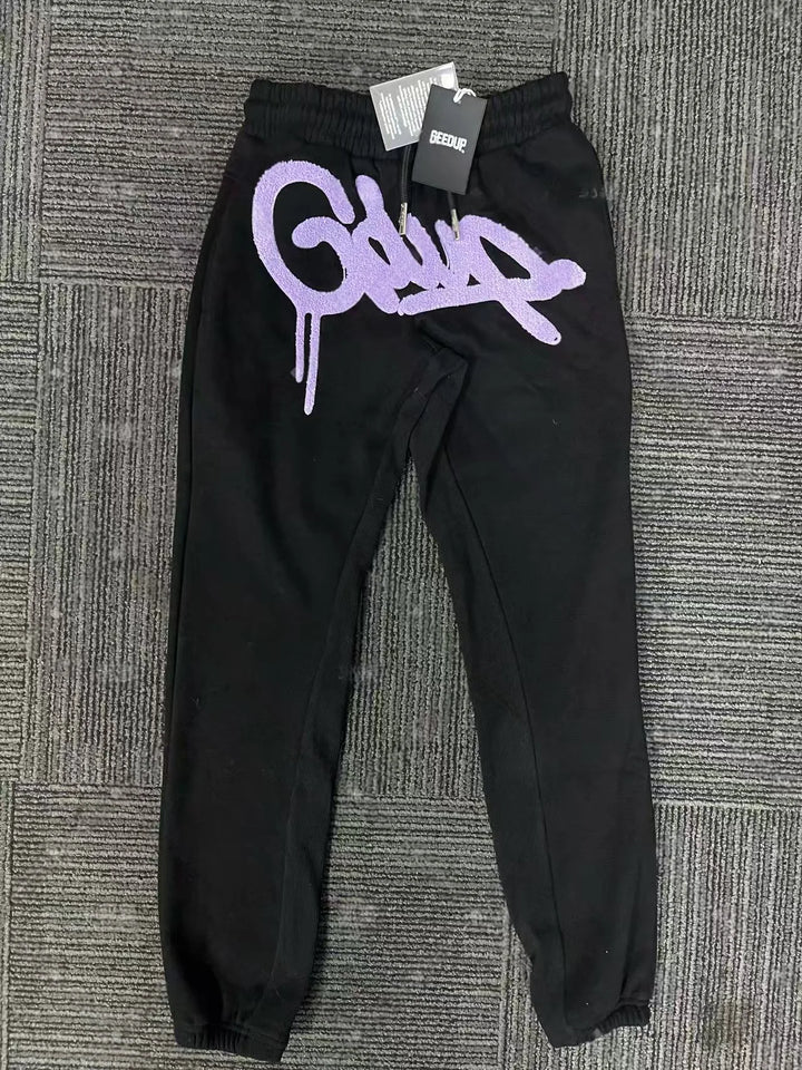 Men and Women Oversized Hip-Hop Y2K Harajuku Pants Purple